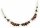 Collier Granat echt Silber 925 Halsschmuck Sterlingsilber Halskette Damen 4918/8