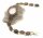 Damen Granat echt Gold 333 Armschmuck 17,5 cm Gelbgold Qualität Uhr Analog 2940/
