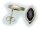 Damen Ohrringe m. Granat in Gold 585 Granatohrringe Gelbgold Ohrstecker 6093/5GR