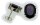 Damen Ohrringe m. Granat in Gold 585 Granatohrringe Gelbgold Ohrstecker 6996/5GR