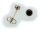 Damen Ohrringe m. Granat in Silber 925  Ohrstecker Sterlingsilber Stecker 6526/8