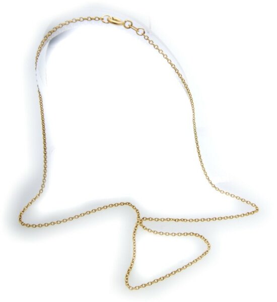 Collierkette Anker 40 in Gold 585/- Ankerkette 38cm 1,6 Gelbgold Unisex