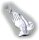 Neu Anhänger betende Hände echt Silber 925 24x14 mm Jesus Sterlingsilber Christ