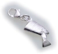 Neu Charm Nofretete Silber 925 Karabiner Ägypten Anhänger Sterlingsilber massiv