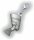 Neu Charm Nofretete Silber 925 Karabiner Ägypten Anhänger Sterlingsilber massiv