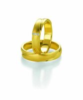 Trauringe Breuning Design Collection 5253/5254 in 585 Gold 14 kt