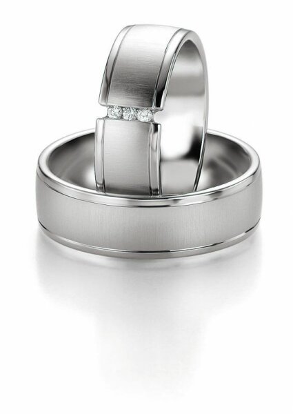 Trauringe Breuning Palladium Collection 2603/2604 in Palladium 950/-