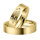 Trauringe Rauschmayer 05544 in 585/- Gelbgold mit Brillant 0.06 ct. w/si