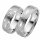 Trauringe Rauschmayer 06293 in 585/- Weißgold mit Brillant 0.01 ct. w/si