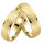 Trauringe Rauschmayer 06304 in 585/- Gelbgold mit Brillant 0.03 ct. w/si