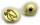 Damen Ohrringe Clip echt Gold 333 8 karat Gelbgold Halbkugel 14 mm Kugel Clips