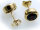 Damen Ohrringe groß m. Granat in Silber 925 Ohrstecker Sterlingsilber Stecker