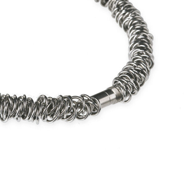 Ernstes Design Edvita Collier Halskette K134 Edelstahl 42 cm Collier Neu