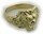 Herren Ring echt Gold 750 Löwe Löwenkopf Gelbgold 18 karat massiv Qualität Damen 50