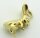 Neu Anhänger Hase echt Gold 333/- Kaninchen Hänger massiv Gelbgold 8 karat Top