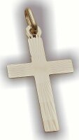 Neu Anhänger Kreuz echt Gold 333 Gelbgold Qualität INRI Unisex Günstig Christus