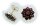 Damen Ohrringe m. Granat in Silber 925 Ohrstecker Sterlingsilber Stecker 6901/8G