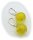 Selten Ohrringe echt Natur Bernstein gelb weiß Silberbrisur 925 16mm 14mm Neu