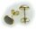 Damen Ohrringe Opal 6 mm echt Gold 585 Stecker Gelbgold Ohrstecker Milchopal