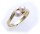 Damen Ring echt Gold 333  Perlen 5 mm Supergünstig Gelbgold Zuchtperle Qualität