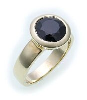 Damen Ring m. Granat in Gold 333 Granatring Gelbgold Qualität 8555/3GR