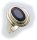 Damen Ring m. Granat in Gold 585 Gelbgold Granatring alle Weiten 8089/5GR