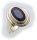 Damen Ring m. Granat in Gold 585 Gelbgold Granatring alle Weiten 8089/5GR