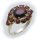 Damen Ring m. Granat in Silber 925 Granatring Sterlingsilber Qualität 8305/8GR