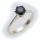 Damen Ring m. Granat in Silber 925 Granatring Sterlingsilber Qualität 8935/8GR