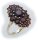 Damen Ring m. Granat in Silber 925 Sterlingsilber Granatring 8159/8GR