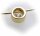 Damen Collier echt Gelbgold 585 Anhänger Zirkonia Einsteiner Gold Halskette 14kt