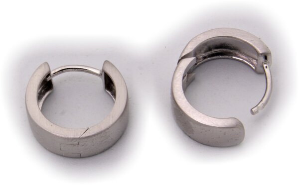 Mini Creolen Silber 925 Kreolen Klein Klappcreolen Greolen Knorpel Ohrpiercing Ohrringe 5.5mm 6