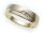 Neu Damen Ring echt Gold 333 8 karat Zirkonia mattiert Gelbgold Qualität