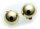 Damen Ohrringe Ohrstecker echt Gold 333 Gelbgold Halbkugel 10 mm Stecker Kugel