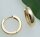 Damen Ohrringe Klapp Creolen echt Gold 333 schwer 14 mm außen Gelbgold 8 karat