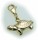 Neu Anhänger Charm Schildkröte Gold 333 Einhänger Gelbgold Unisex Top Qualität