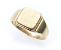 Neu Herren Ring echt Gold 333 mit Monogrammgravur Gelbgold Qualität 8kt 8 karat