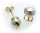 Ohrringe echt Zuchtperlen 7,5 mm Gold 333 Perle Gelbgold Perlen Ohrstecker 8kt