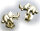 Ohrringe Stecker Elefant echt Gold 333 Kinderohrringe Gelbgold Kinder Ohrstecker